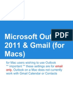 Microsoftoutlook 2011 Gmailmacs