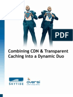 Combining CDN and Transparent Caching Into A Dynamic Duo