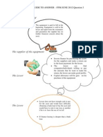 This Can Be Used As A GUIDE TO ANSWER - FFM JUNE 2012 Question 3 Mind Map