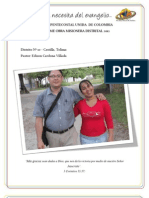Informe Obra Misionera - Castilla, Tolima a Abril 2012