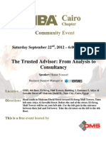 Iiba Event September 22 2012