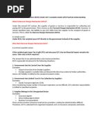 Master RCM Chart Under GST 2025 | PDF | Taxes | Government Finances