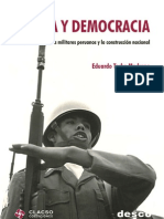 Eduardo Toche Medrano Guerra y Democracia Los Militares Peruanos y La Construccion Nacional