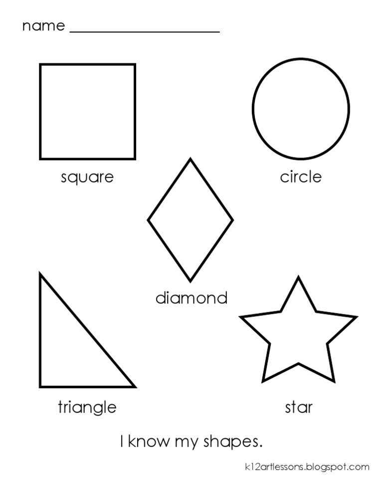 Learn Basic Shapes for Kids | PDF