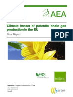 Climate Impact of Potential Shale Gasproduction in The EU