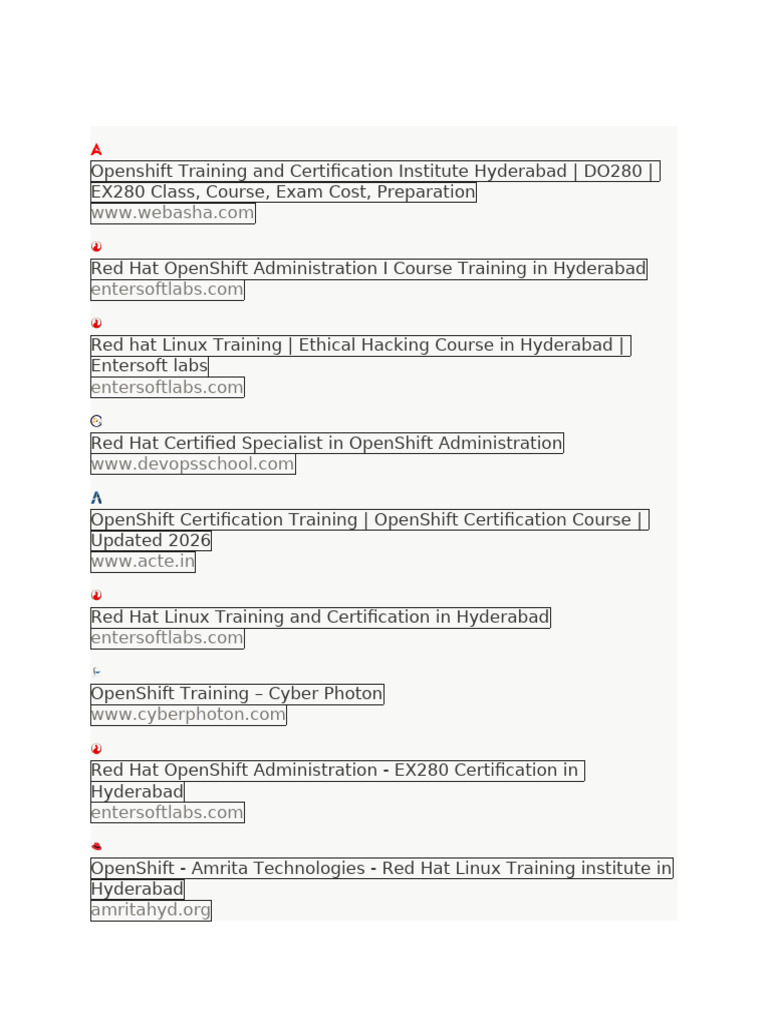Openshift Cheat Sheet | PDF | Red Hat | Computing