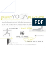 Family Yoga Playshop at Durham Yoga Co.