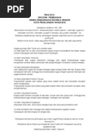 Surat Izin Peminjaman Tenda