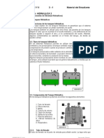 Sistemas hidráulicos: tanques, acumuladores y filtros