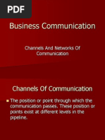 Business Communication - Channels