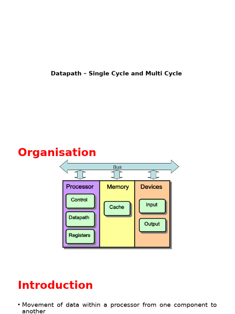 Datapath Design | PDF | Data | Computer Memory