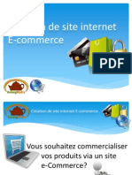 Création de site internet E-commerce