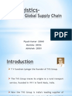TVS Logistics-Building A Global Supply Chain - Group 7