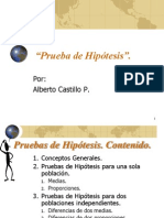 Prueba de Hipótesis