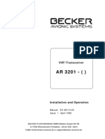 Becker_AR3201 Installation Manual