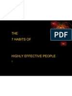 Seven Habits Highly Effective People