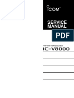 IC-V8000 Manual de  Serviço