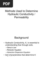 7 Hydraulic Conductivity