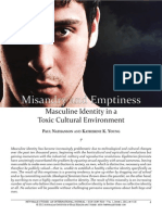 2012 Misandry and Emptiness Masculine Identity in A Toxic Cultural Environment PAUL NATHANSON AND KATHERINE K. YOUNG