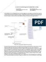 Waveform Generation and New Intentional Approach of Digital Data Encoding