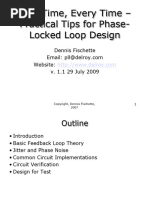 Phase Locked Loops Design Simulation and Applications by R BEST | PDF