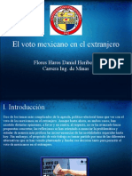 El Voto Mexicano en El Extranjero