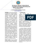 Artículo - Metodología para el Análisis y Reducción de Armónicos en Sistemas Eléctricos Industriales de Media y Baja Tensión