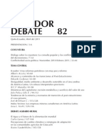 Ecuador Debate 82