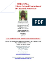 Open Call For Debbie Allen's Original Production of The Hot Chocolate Nutcracker