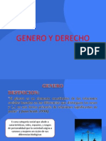 Derecho y Genero