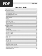 Download Ford Think Service Manual - Section 5 Body by Dennis Jason Anti SN105358097 doc pdf