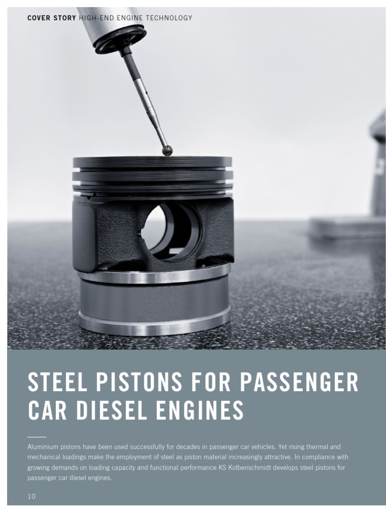 Steel Pistons Piston Exhaust Gas