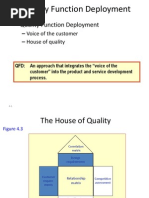 Quality Function Deployment