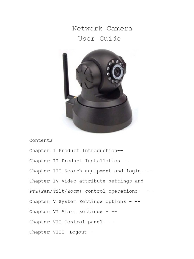 Ip Camera User Guide Pdf Ip Address Port Computer Networking