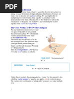 10.4 The Cross Product