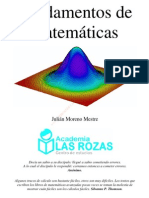 Fundamentos de Matemáticas Julián Moreno Mestre