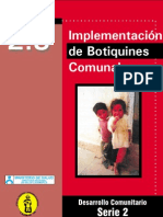 Implementación de Botiquines Comunales