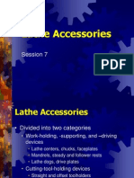 Lathe accessories session guide