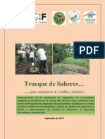 documento de Sistematización del programa de adaptacion al cambio climatico Cauca Colombia