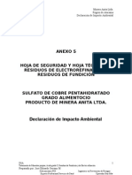 Anexo 5: Declaración de Impacto Ambiental