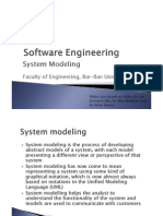 הנדסת תוכנה- הרצאה 5 - System Modeling