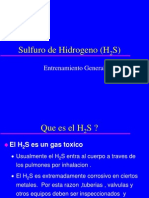 Sulfuro de Hidrogeno H2S