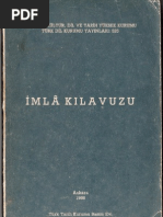 TDK İmla Kılavuzu 1988