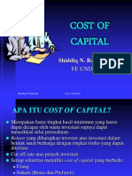 Cost of Capital Shiddiq