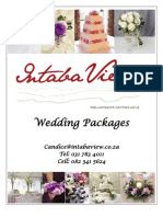 In Tab A Wedding Packages