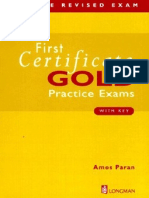 First Certificate Gold Practice Exams - 3526279209