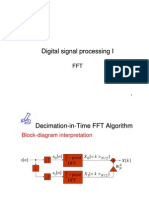 DSP- הרצאה 4 - FFT