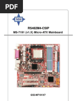 E7191v1.3 (CSIP) Motherboard