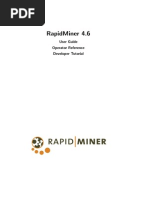 Rapidminer 4.6 Tutorial