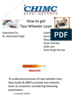 Two Wheeler Loan